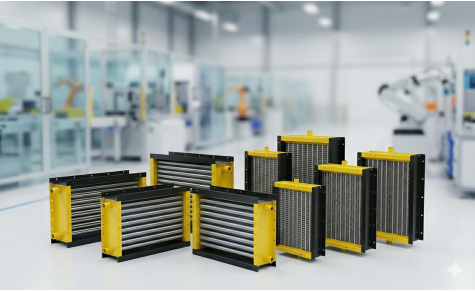 Промислові калорифери: види, принцип роботи та критерії вибору повітронагрівачів для виробництва